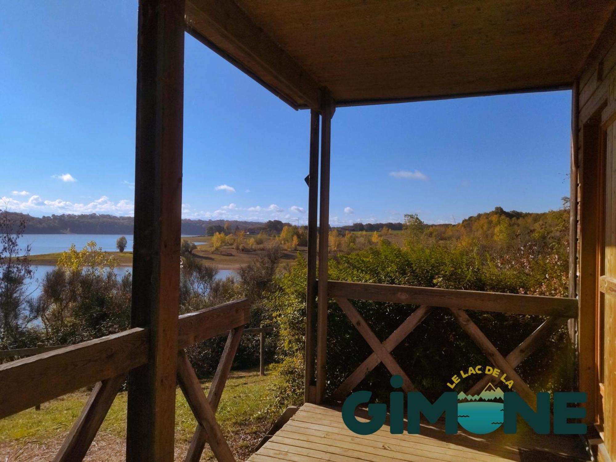 Les Chalets Du Lac De La Gimone Saint-Blancard Екстериор снимка
